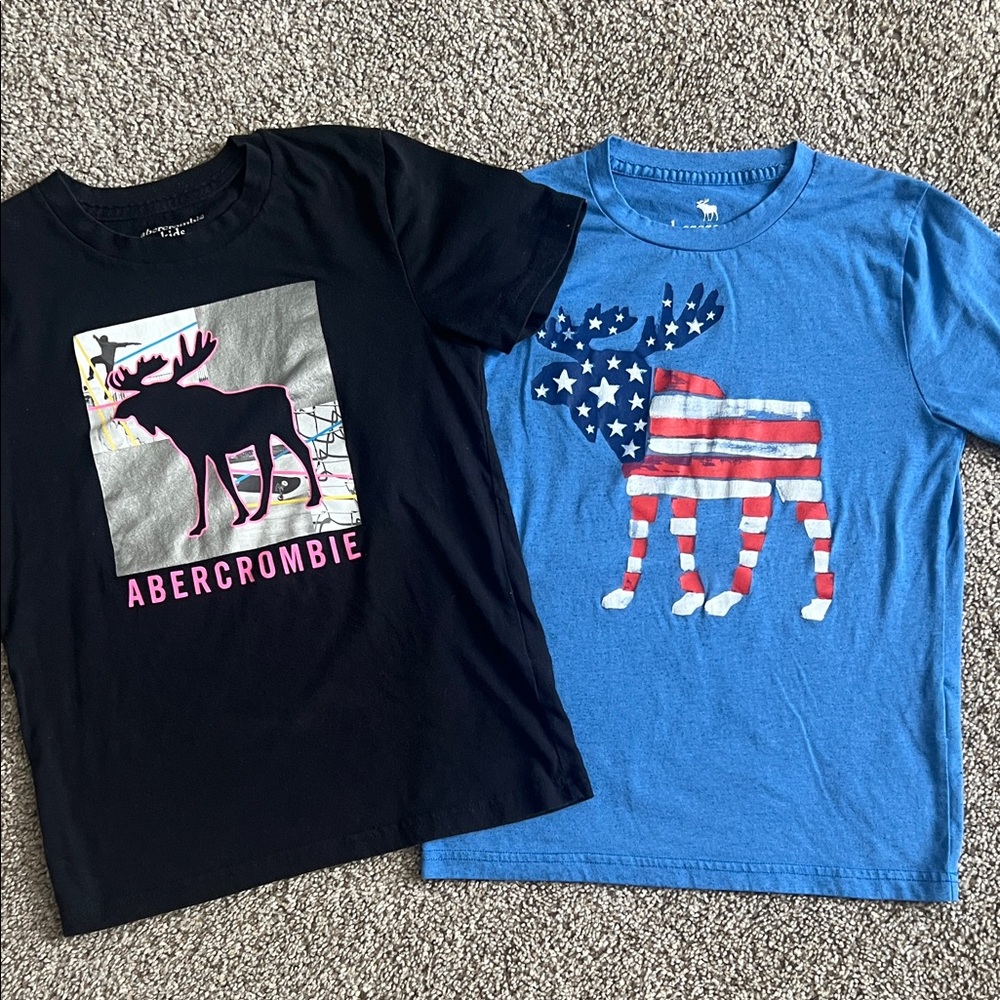 Abercrombie & Fitch‎ tees Moose Design